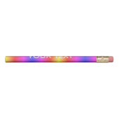Kid's Rainbow Cute Customized Pencils (Rotated 90)