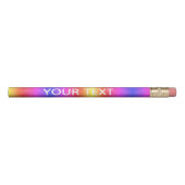 Kid's Rainbow Cute Customized Pencils (Front)