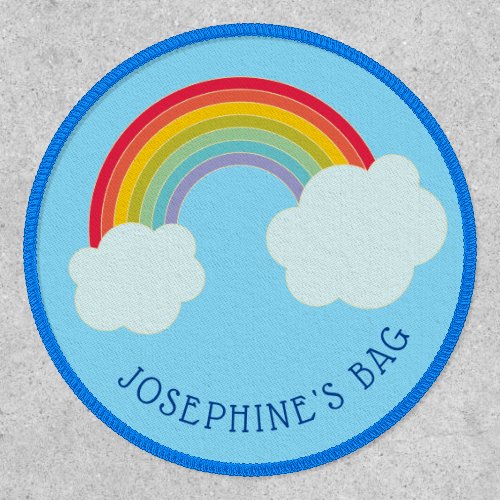 Kids Rainbow Name Patch