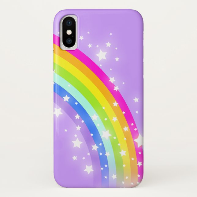 Kids rainbow violet case (Back)