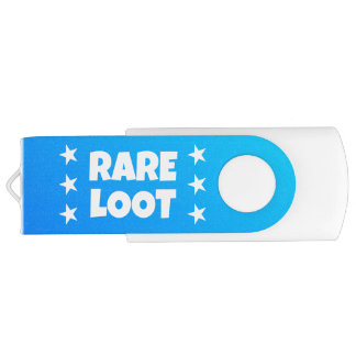 Kids Rare Loot Blue Stars Gamer Flash Drive