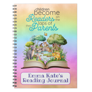 Kid's Reading Journal Notebook