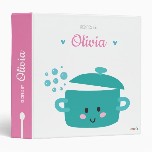 Kids Recipe Binder (Front/Spine)