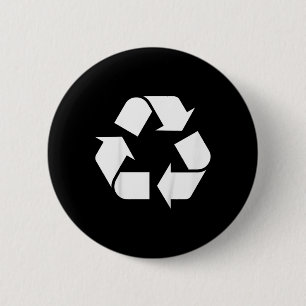 Kids Recycling Recycle Logo Toddler Earth Day For Button