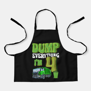 Kids Recycling Trash 4 Year Old Garbage Truck 4th Apron