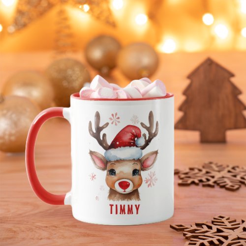 Kids Reindeer Mug