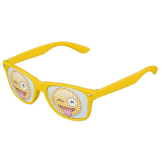 Kids Retro Party Emoji Shades