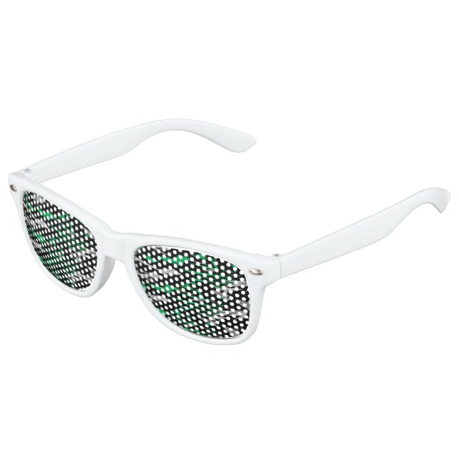 Kids Retro Party Shades (Angled)