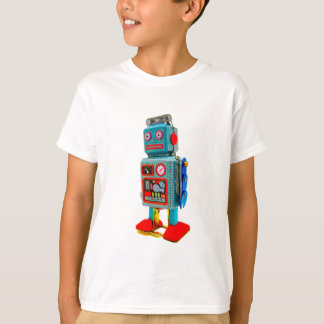 KIDS RETRO ROBOT T-SHIRT