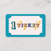 Kids Reward Tickets for Good Behavior