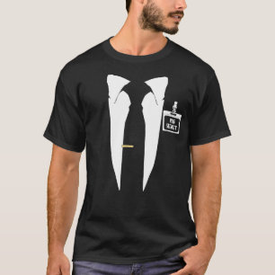 Kids Ring Bearer Funny Ring Security Tuxedo Grooms T-Shirt