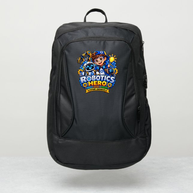 Kids Robot Backpack | Robotics Future Engineer (Front)