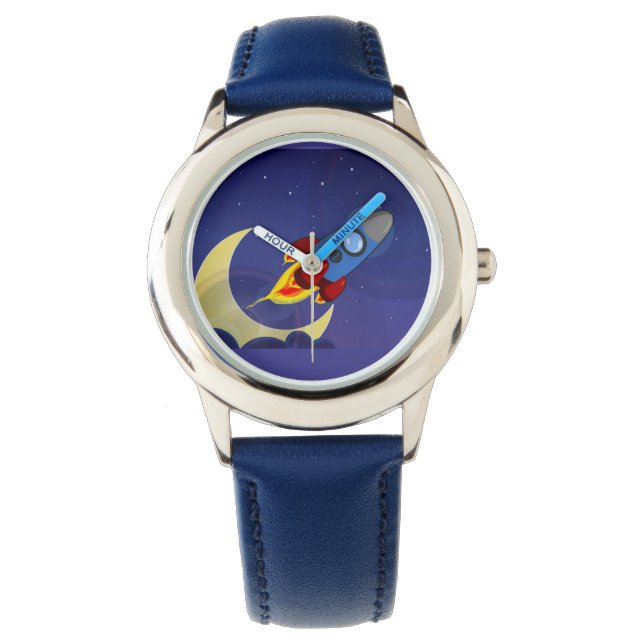 Kids Rocket Ship Watch (Front)