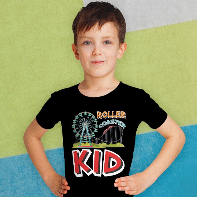 Kids Roller Coaster T-Shirt (Creator Uploaded)