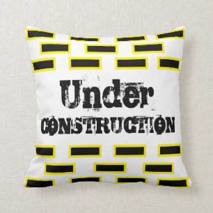 Kids room décor, Construction theme kids bedroom,  Throw Pillow