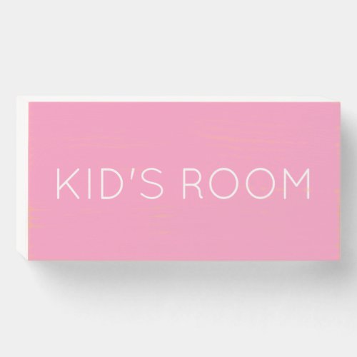 Kids Room Modern Home Art Wooden Box Sign