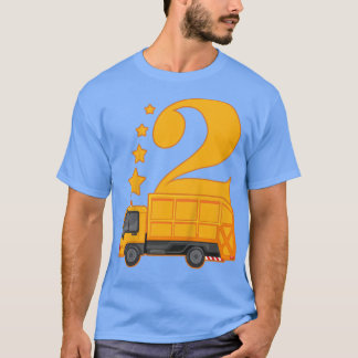 Kids Rubbish Truck Boys Rubbish Man Years Children T-Shirt