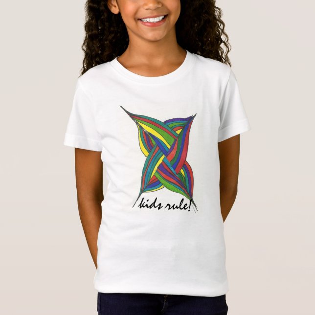 Kids Rule T-shirt (Front)
