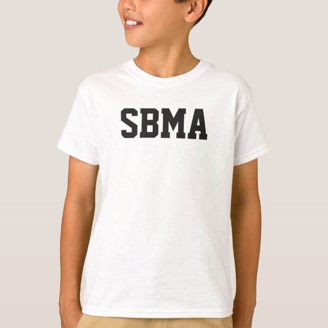 Kids SBMA long-sleeve performance shirt (Front)