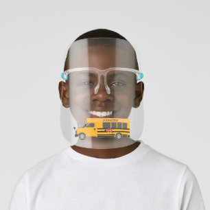 KIDS - School Bus Kids' Face Shield