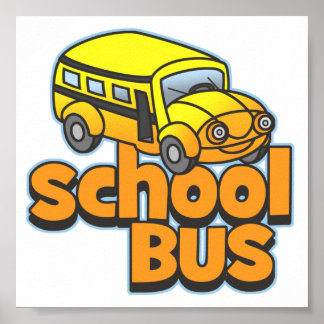 School Bus Posters | Zazzle