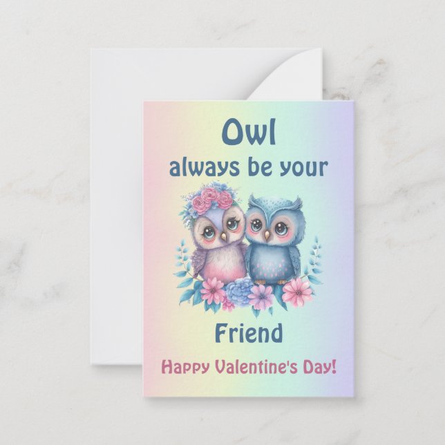 Kids School Valentines Cards (Front)