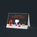 Kids Science Thank You<br><div class="desc">Does your child love science? A science themed party is perfect for the little scientist in your life! Make it an explosive children's birthday party with the Kids Science Thank You Card designed by Enchantfancy Design Company. This greeting card features a science lab setting complete with things your child might...</div>