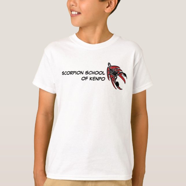 Kids Scorpion School of Kenpo T-Shirt (Front)