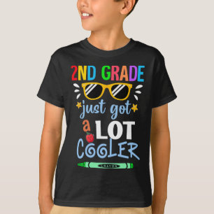 Kids Second Grade 2ND Just Got A Lot Cooler Back T T-Shirt