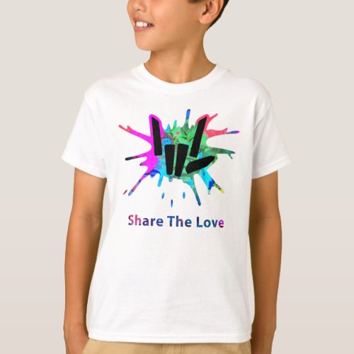 Kids Share Love Merch S And Young370 T_Shirt