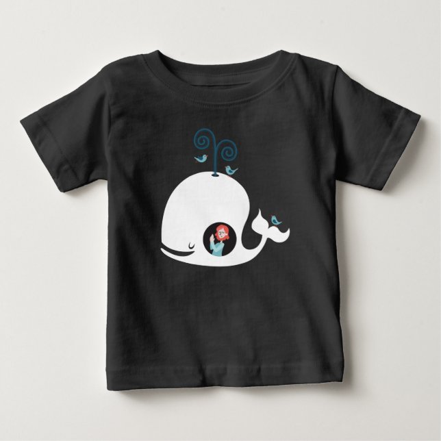 Kids Shirt Bible Story Jonah And The Whale Boy (Front)