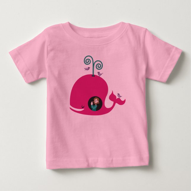 Kids Shirt Bible Story Jonah And The Whale Girl (Front)