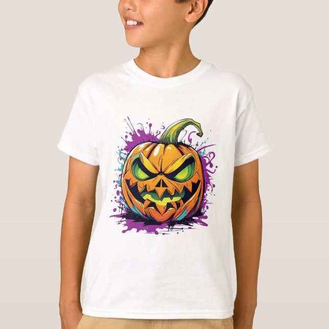Kids Shirt-Halloween T-Shirt (Front)
