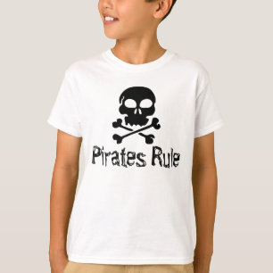 Kids Shirt Pirates Rule