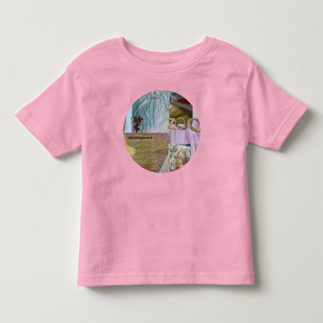 Kids shirt with JackHoganArt (Front)