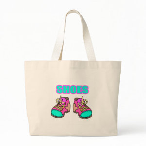 Kids Shoes Tote Bag bag