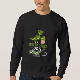 Kids Siblings Big Brother 2023 dino dinosaur 2 Sweatshirt