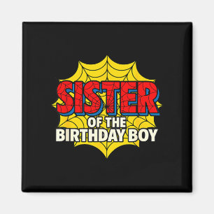 Kids Sister Of The Birthday Boy Sder Theme Party M Magnet
