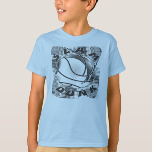 KIDS SLAM DUNK BASKETBALL T_SHIRT