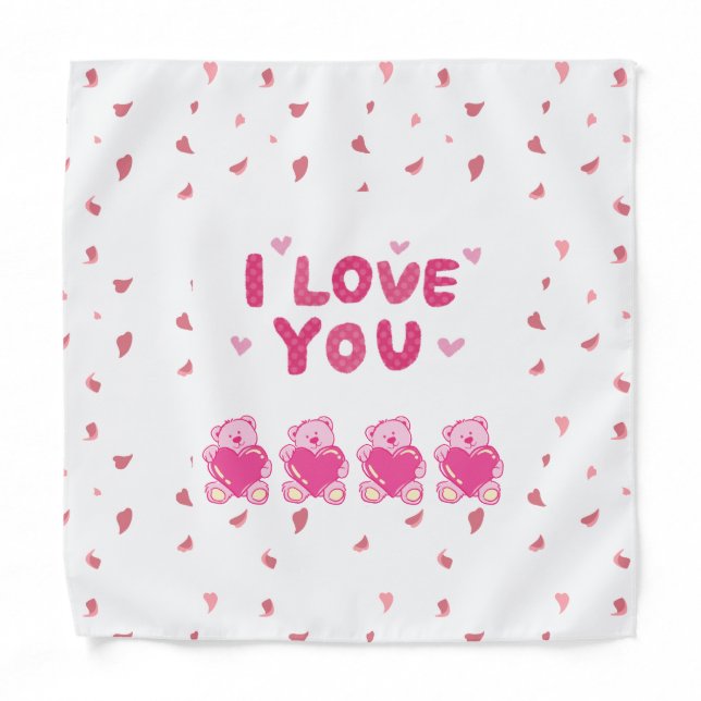 Kids/Small 18" x 18" Bandana (Front)