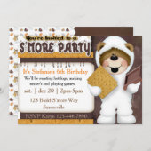 Kids S'more Party Invitation (Front/Back)