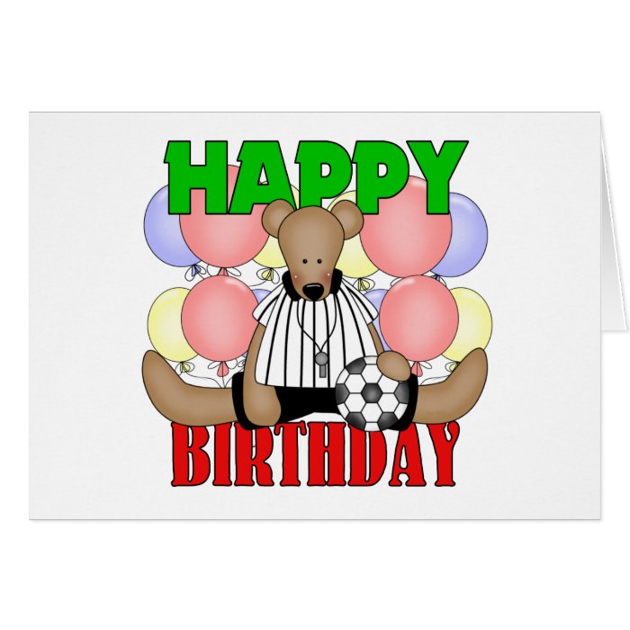 Kids Soccer Birthday Cards