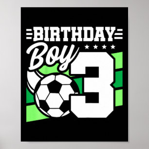 Kids Soccer Birthday Party - 3 Year Old Boy - 3rd Poster