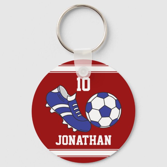Kids soccer keychain (Front)