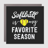Kids Softball  Girls Gift Softball My Favorite