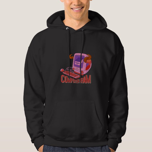 Kids  Software Developing Coding Programming Compu Hoodie (Front)
