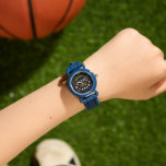 Kids Solar System Monogram Planets Astronaut Cool Watch<br><div class="desc">An inspirational outer space themed Kids Wrist Watch for the aspiring astronaut with a fascination for the planets in our solar system, rockets & all that's out there in the universe. Modern font typography Monogram name can be easily personalized. Encourage your child to learn about the cosmos with this fun,...</div>