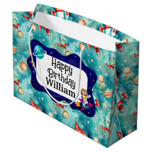 Kids Space Explorer  Large Gift Bag