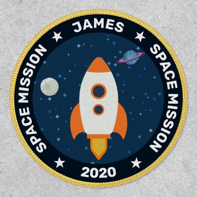 Kids Space Mission Patch (Front)