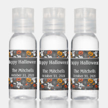 Kids Spider Webs Ghosts Cupcakes Travel Bottle Set